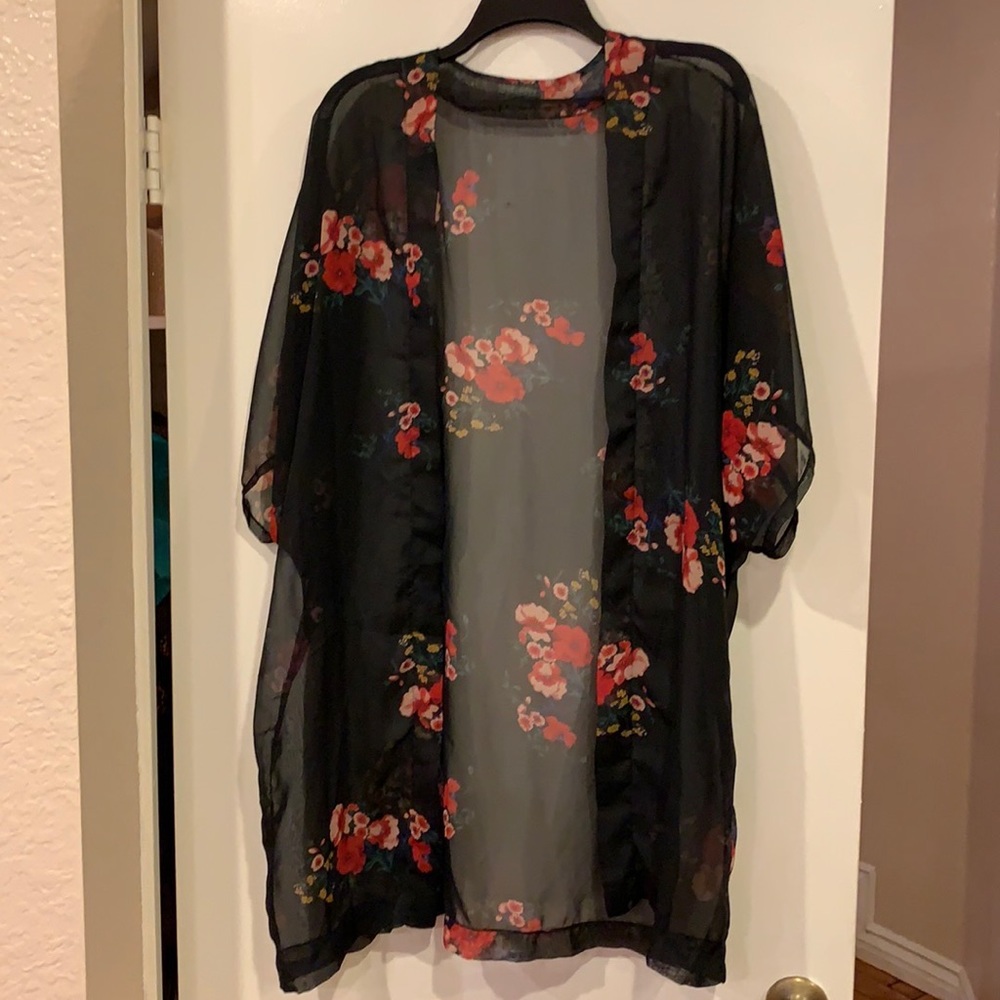 Sheer kimono